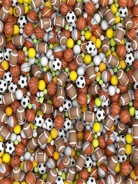 Katebackdrop:Kate Sport Photography Backdrop Balls Photo Booth Backdrop