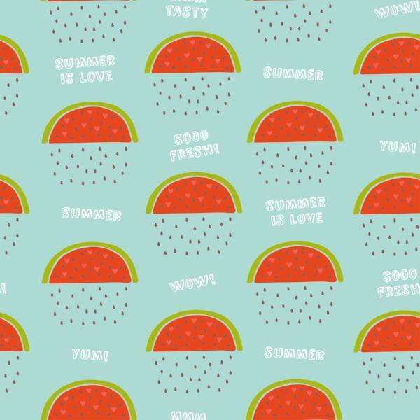 Kate Sommerferien Kinder Schritt und wiederholen Wassermelone Meer blau Sommer ist Liebe keine Falten Stoff Hintergrund für die Fotografie - Kate Backdrop.de