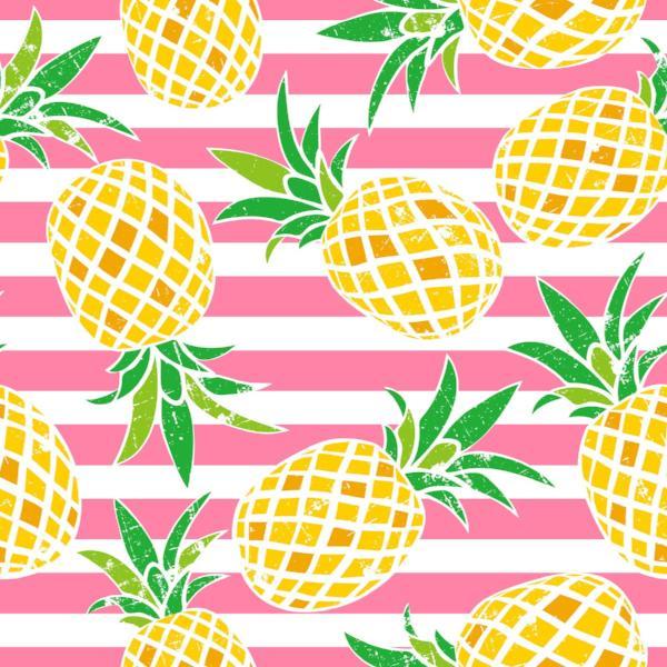 Kate Große Ananas mit rosa und weißem Streifen-Hintergrund für Fotografie-Sommerferien-Kinder - Kate Backdrop.de
