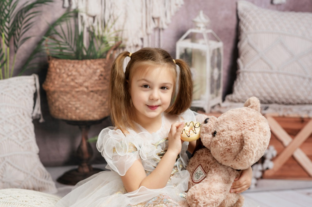 Kate Sommer / Muttertag Boho Wandteppich Hintergrund von Emetselch - Kate Backdrop.de