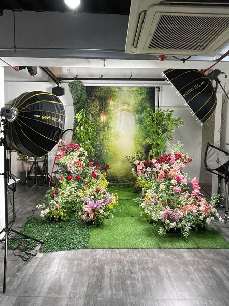 Kate Frühlingsgrün Traumhafte Märchenhafte Hintergründe für Fotoshoot - Kate Backdrop.de
