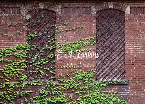 Kate Retro Backstein Hintergrund für die Fotografie von Erin Larkins - Kate Backdrop.de