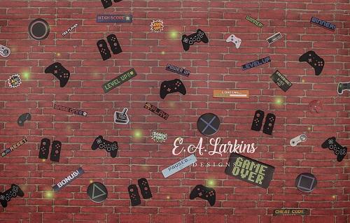 Kate Spiel Backsteinmauer Hintergrund für Fotografie von Erin Larkins - Kate Backdrop.de