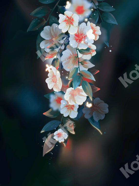 Kate Blumen Hintergrund Entworfen von Jia Chan Photography - Kate Backdrop.de