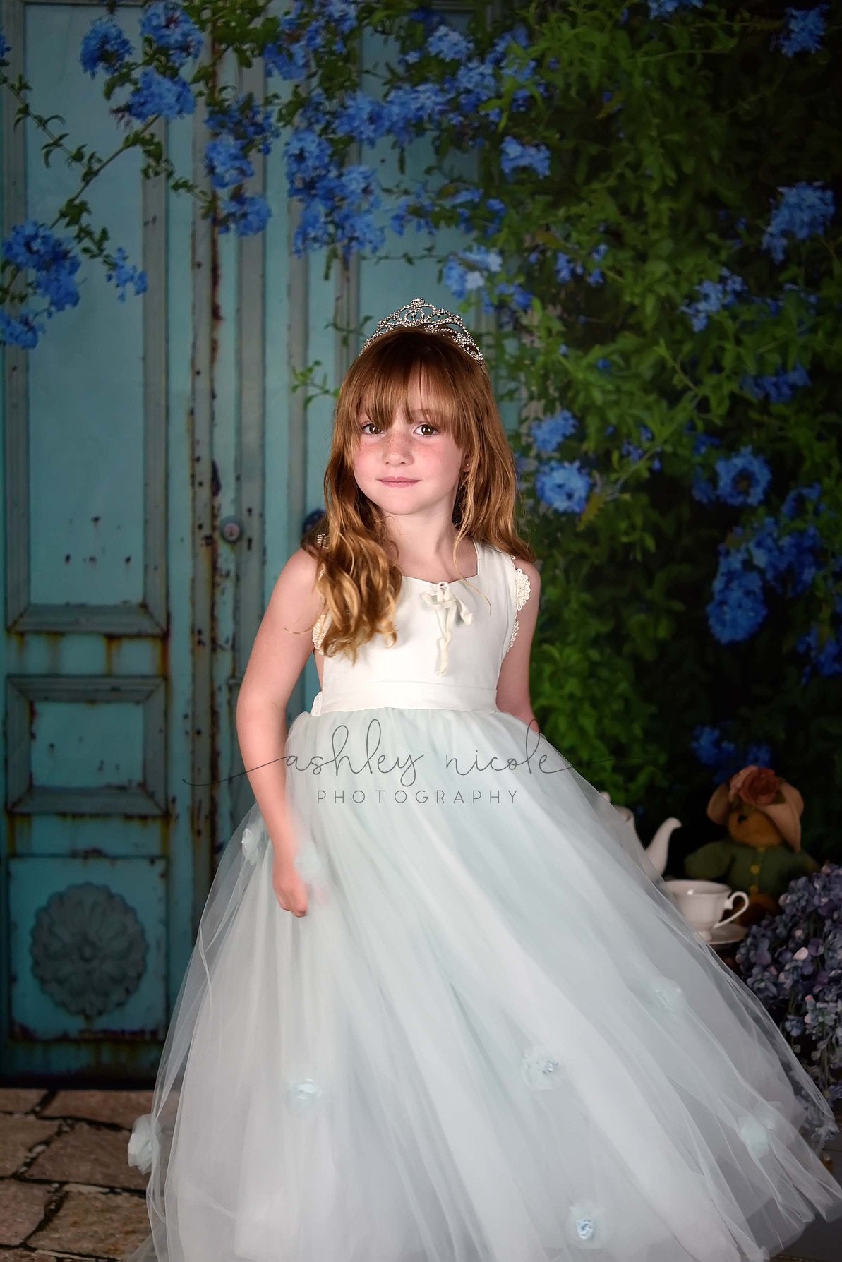 Kate Blauer Türhintergrund Entworfen von Emetselch - Kate Backdrop.de