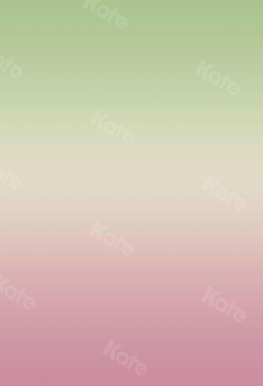 Kate Abstrakter Farbverlauf Grün bis Rosa Hintergrund Ombre
