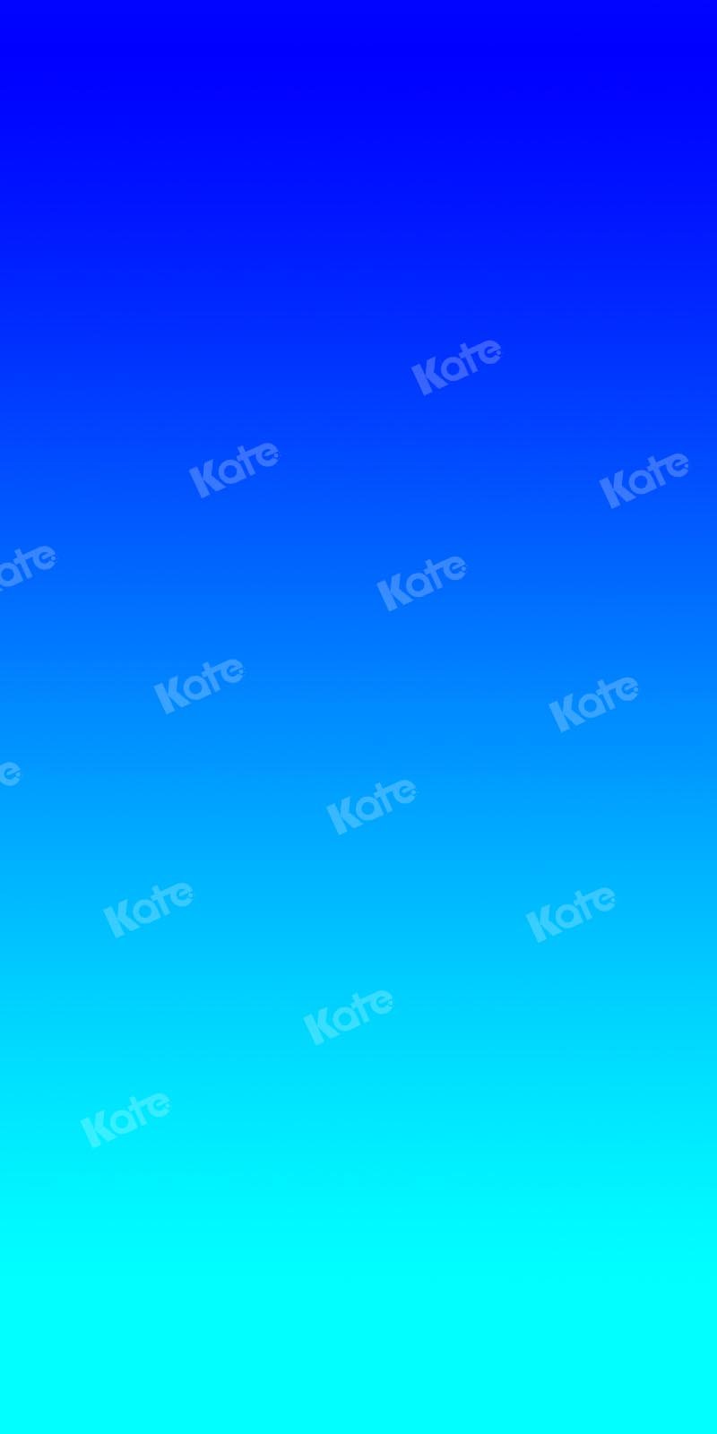 Kate Abstrakter blauer Hintergrund mit Farbverlauf Ombre - Kate Backdrop.de
