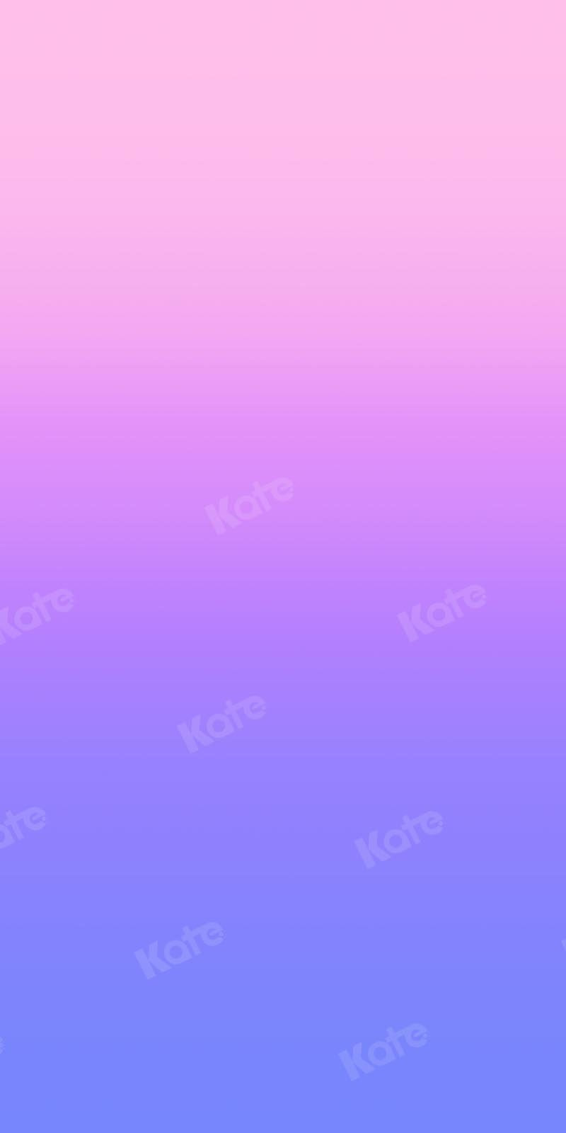 Kate Abstrakter Farbverlauf Rosa zu Blau Hintergrund Ombre - Kate Backdrop.de