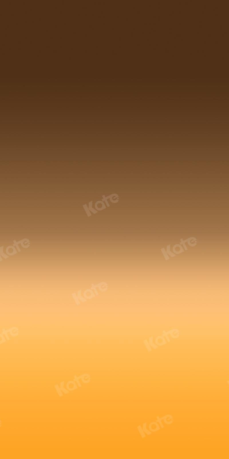 Kate Abstrakter Farbverlauf Braun zu Orange Hintergrund Ombre