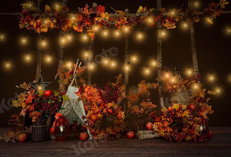 Kate Cake Smash Hintergrund Junggle Camping Herbst Zelt Geburtstag von Emetselch
