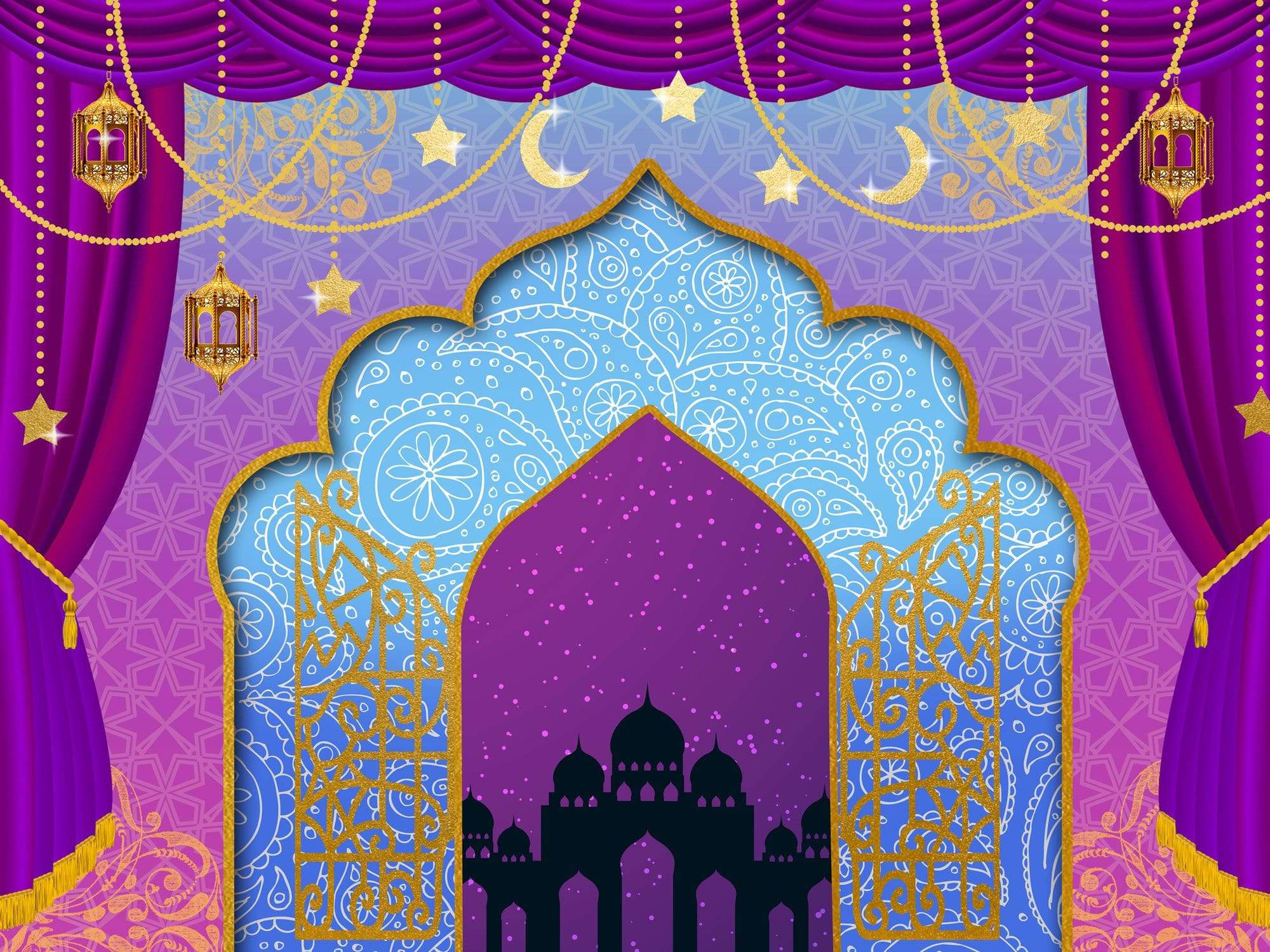 Katebackdrop£ºKate Celebration Party with Decoration Backdrop Designed By Jerry_Sina