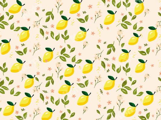Kate Zitrone Sommer cake smash Hintergrund Entworfen von JS Photography - Kate Backdrop.de
