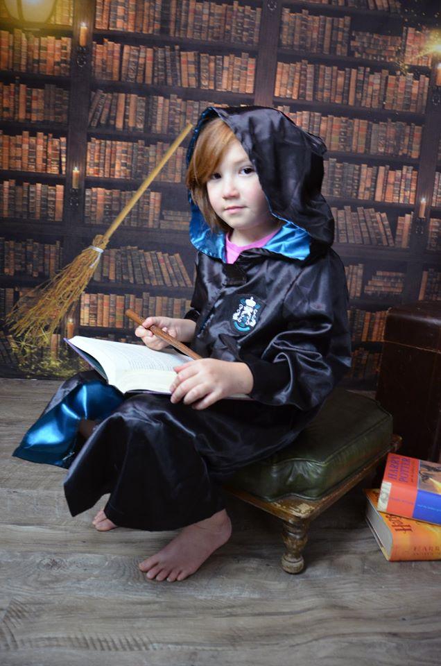 Kate Bücherregal der Bibliothek Schulanfang Hintergrund Entworfen von JS Photography - Kate Backdrop.de