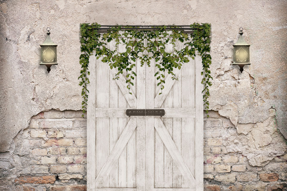 Kate Sommer Scheunentür Hintergrund entworfen von JS Fotografie - Kate Backdrop.de