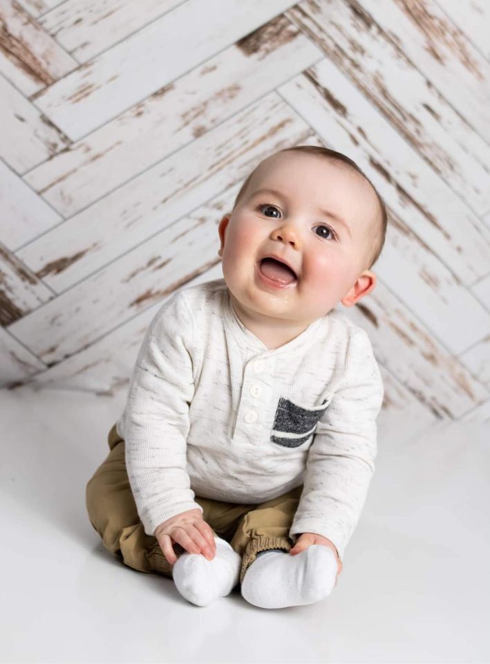 Kate Retro Weiß Wellen Holz Hintergrund für Fotografie - Kate Backdrop.de