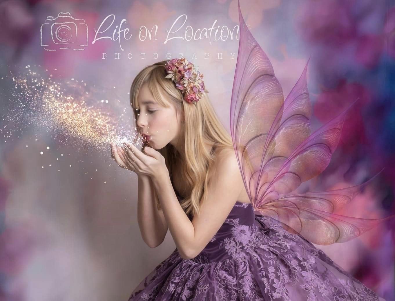 Kate Frühling Garten Kirschblüten Hintergrund für Fotografie - Kate Backdrop.de