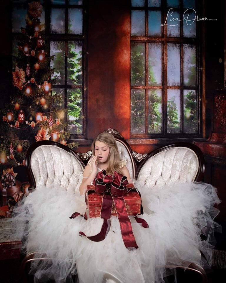 Kate Weihnachten baum Fotografie Hintergrund Klavier Foto Hintergrund - Kate Backdrop.de