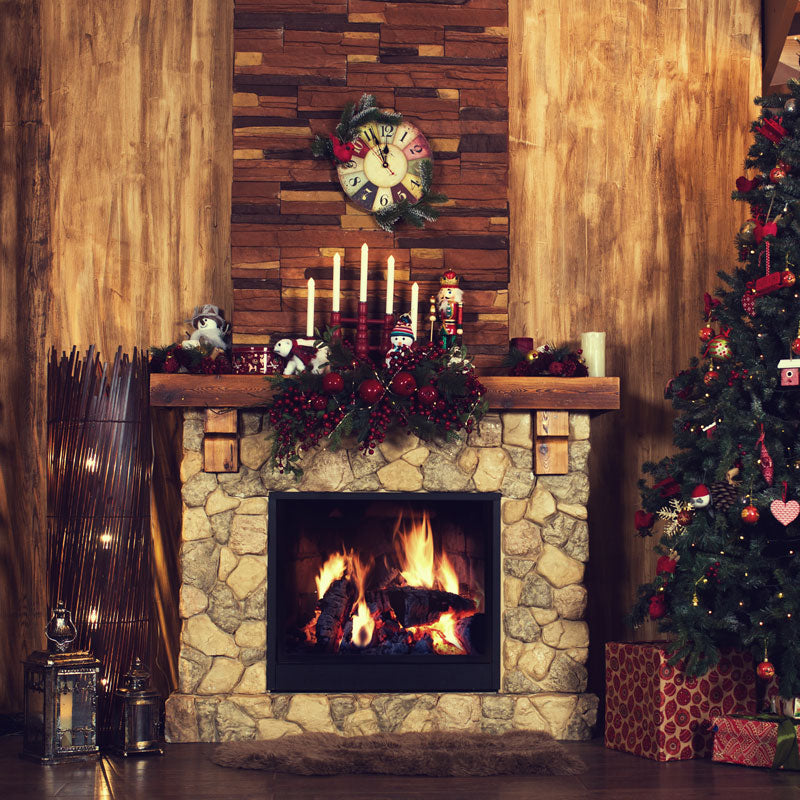 Kate Kamin mit Weihnachtsbaum Weihnachten für die Fotografie - Kate Backdrop.de