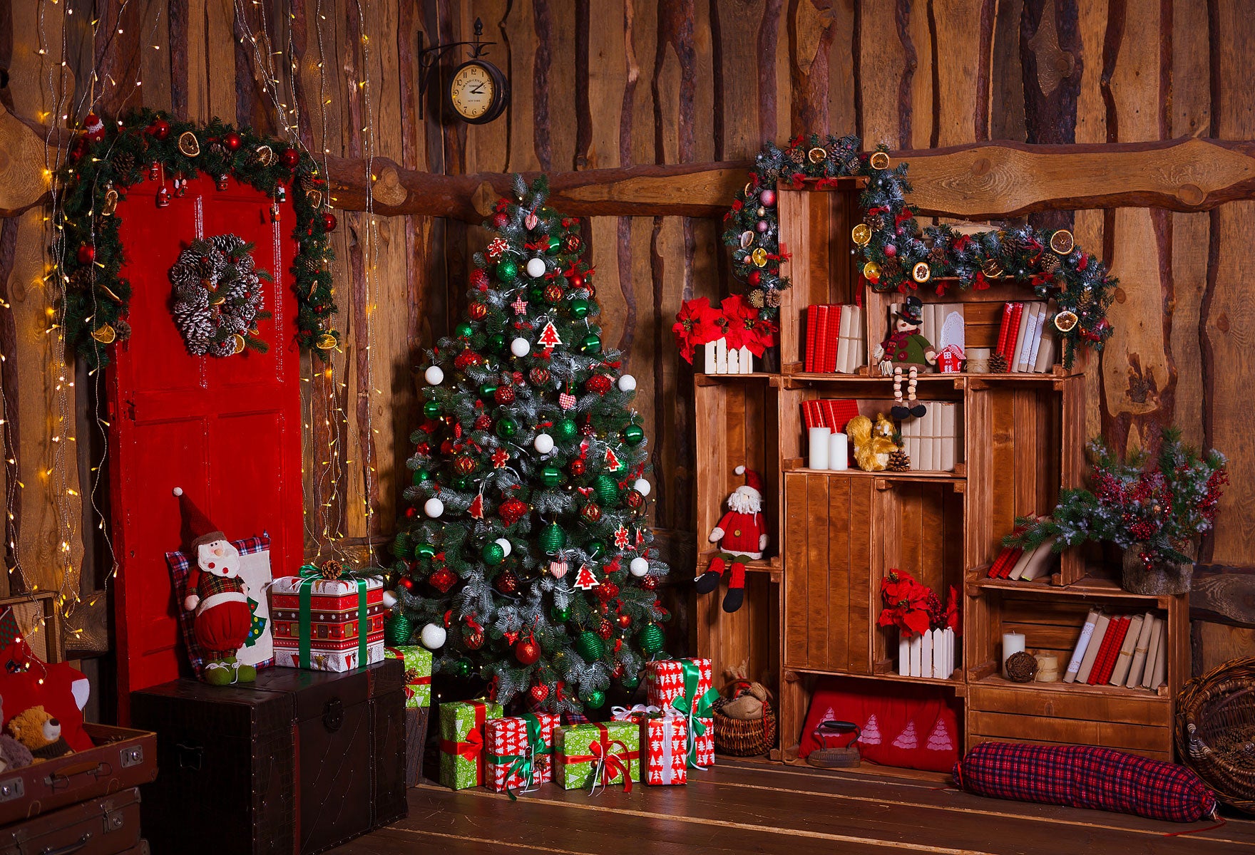 Kate Weihnachten Vier Fotografie Hintergrund - Kate Backdrop.de