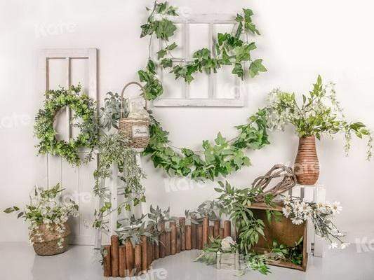 Katebackdrop:Kate White Door Floral backdrop Designed by Jia Chan Photography