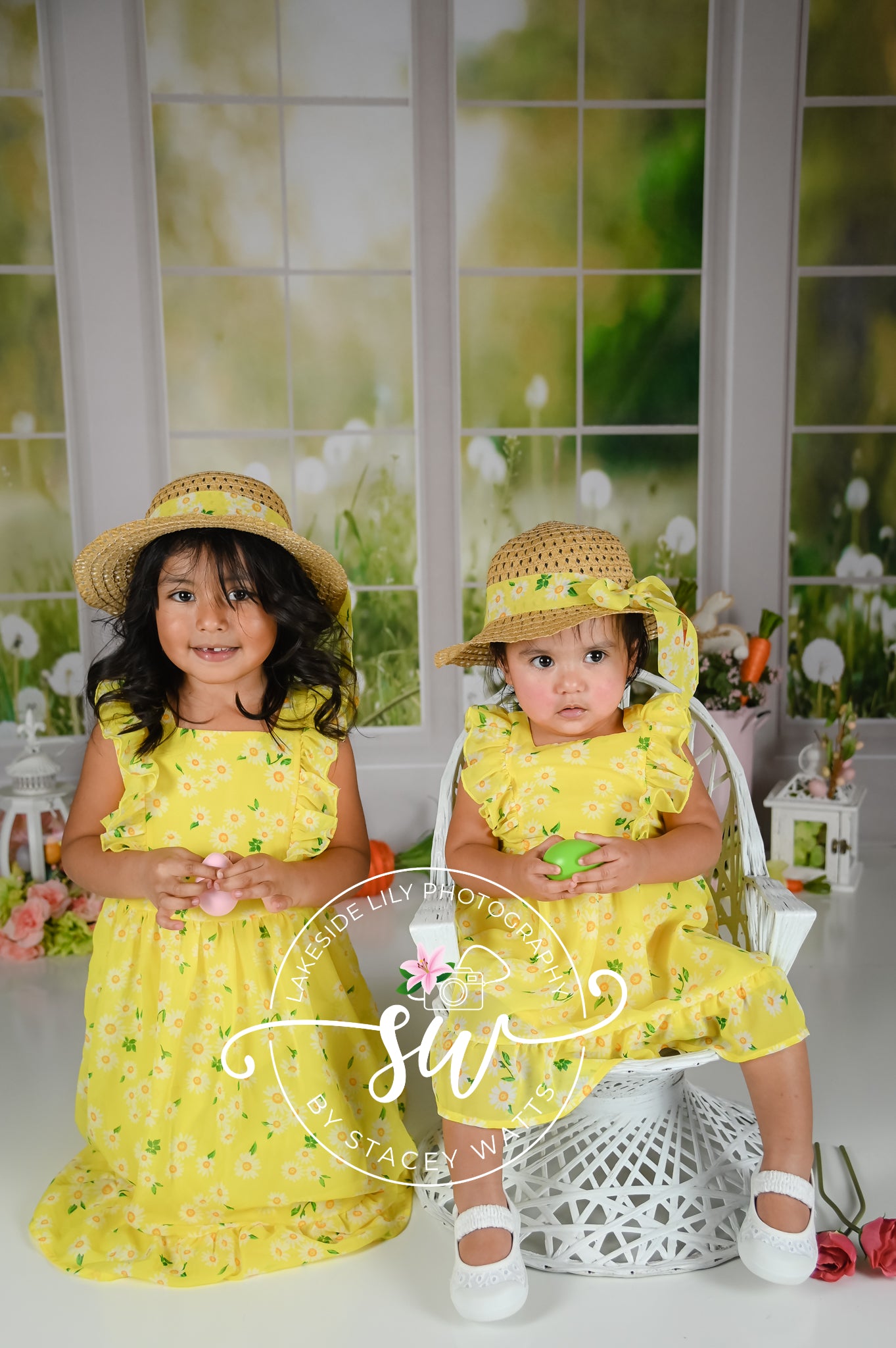 Kate Fenster Hintergrund Frühling Sommer Garten von Emetselch - Kate Backdrop.de