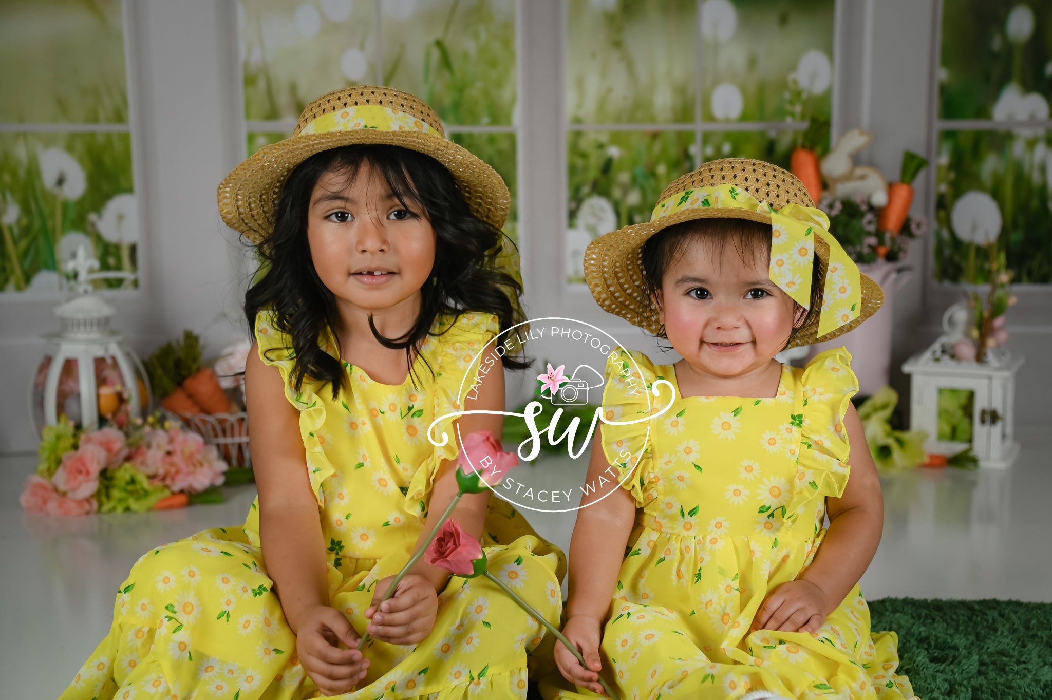 Kate Fenster Hintergrund Frühling Sommer Garten von Emetselch - Kate Backdrop.de