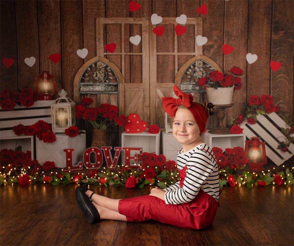 Kate Valentinstag Liebe Rosen Hintergrund Entworfen von Emetselch - Kate Backdrop.de