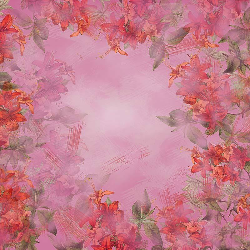 Kate Fine Art Blumen rosa Hintergrund Entworfen von GQ - Kate Backdrop.de