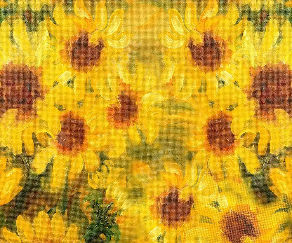 Kate Frühling Sonnenblumen Fine Art Hintergrund Entworfen von GQ - Kate Backdrop.de