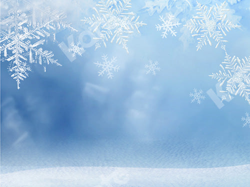 Kate Winter Schneeflocken Hintergrund - Kate Backdrop.de