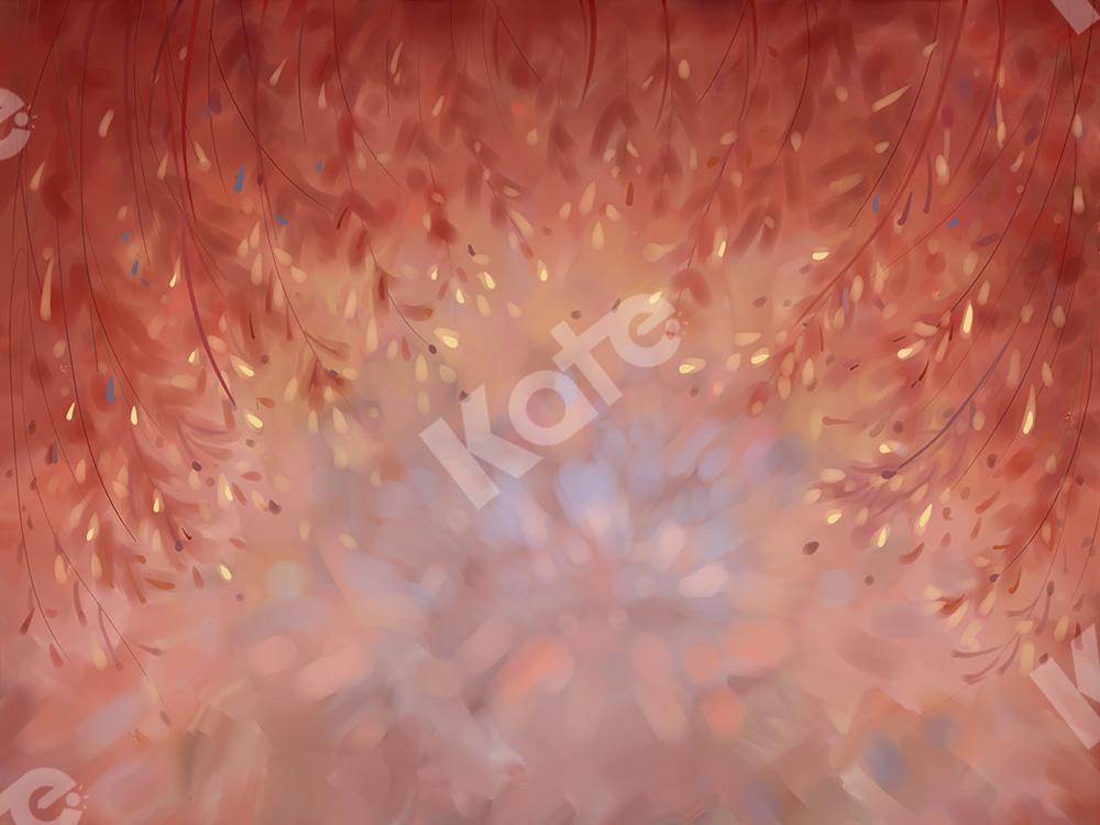 Kate Fine Art Hintergrund Rote Pflanzen Blumen Entworfen von GQ - Kate Backdrop.de