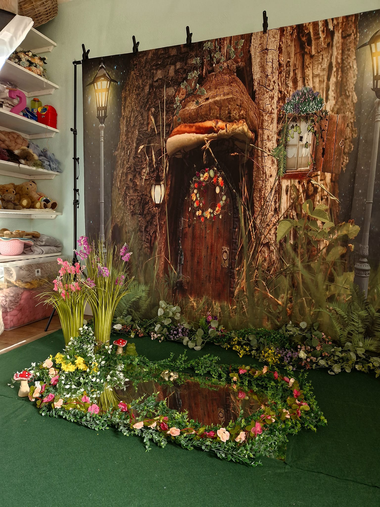 Kate Märchen Holz Haus Hintergrund von Chain Photography - Kate Backdrop.de