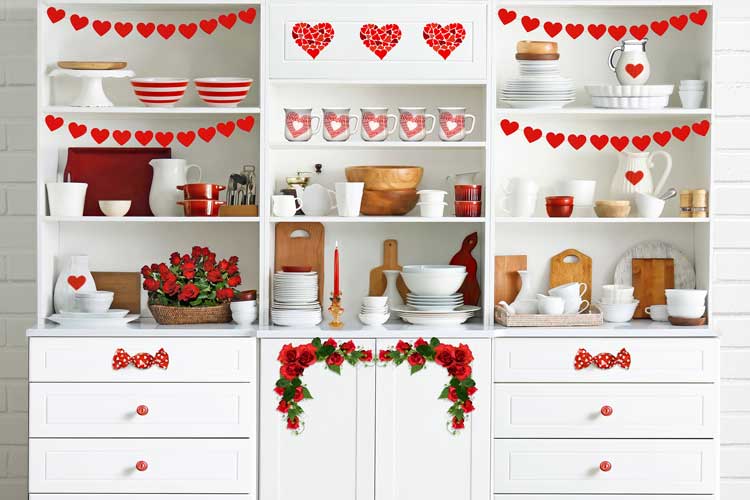 Kate Valentinstag Küchenhintergrund Entworfen von Chain Photography - Kate Backdrop.de