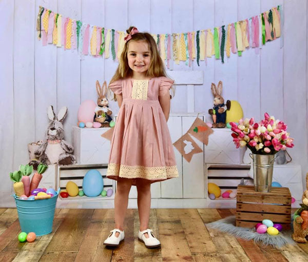 Kate Weiß Ostern Hase Ei Stand Hintergrund von Emetselch - Kate Backdrop.de