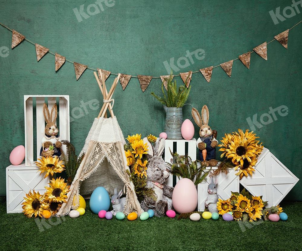 Kate Ostern Zelt Ei Hase Hase Hintergrund von Emetselch - Kate Backdrop.de