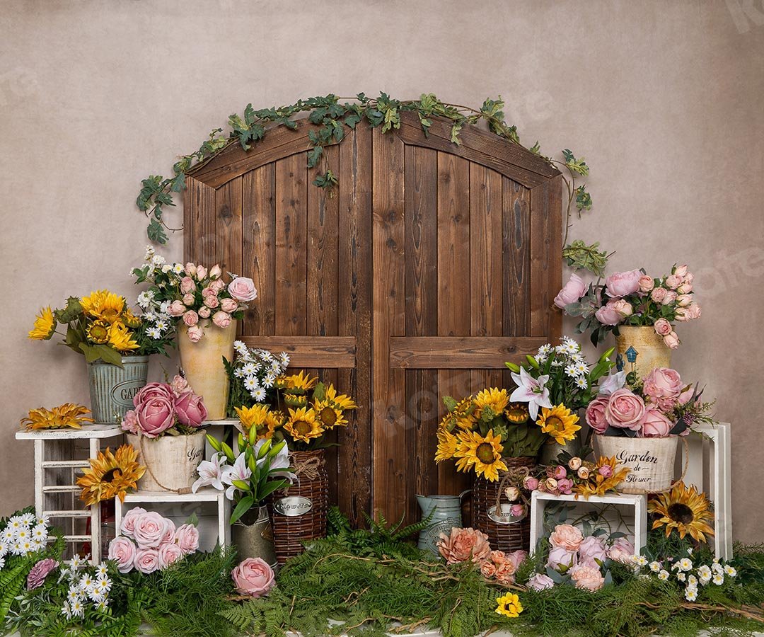 Kate Frühling / Muttertag Blumengeschäft Cake Smash Hintergrund von Emetselch - Kate Backdrop.de