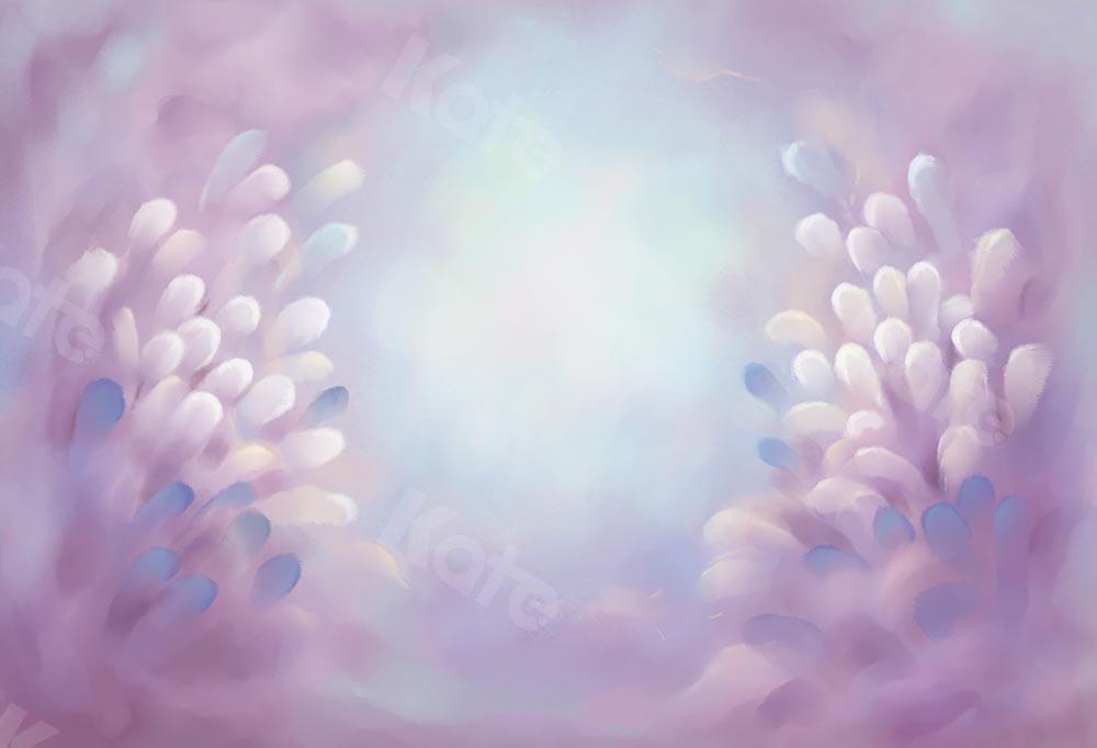 Kate verträumte lila Fine Art Blumen Hintergrund von GQ - Kate Backdrop.de