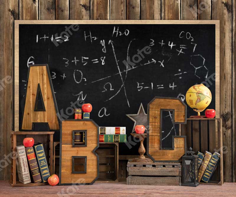 Kate schulanfang Schule Sommer Tafel Hintergrund von Emetselch - Kate Backdrop.de