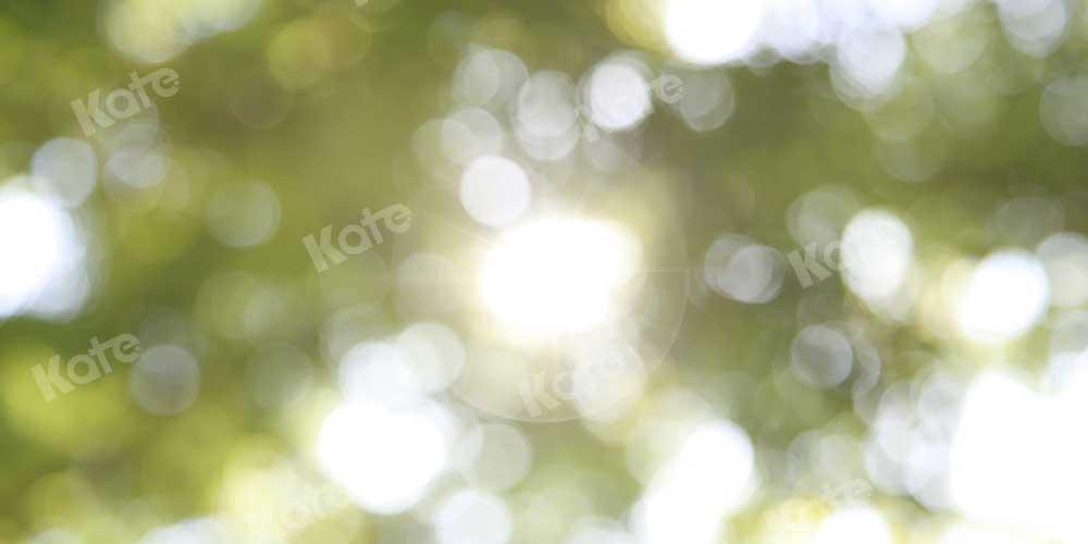 Kate Bokeh Grünton Sommer Hintergrund - Kate Backdrop.de