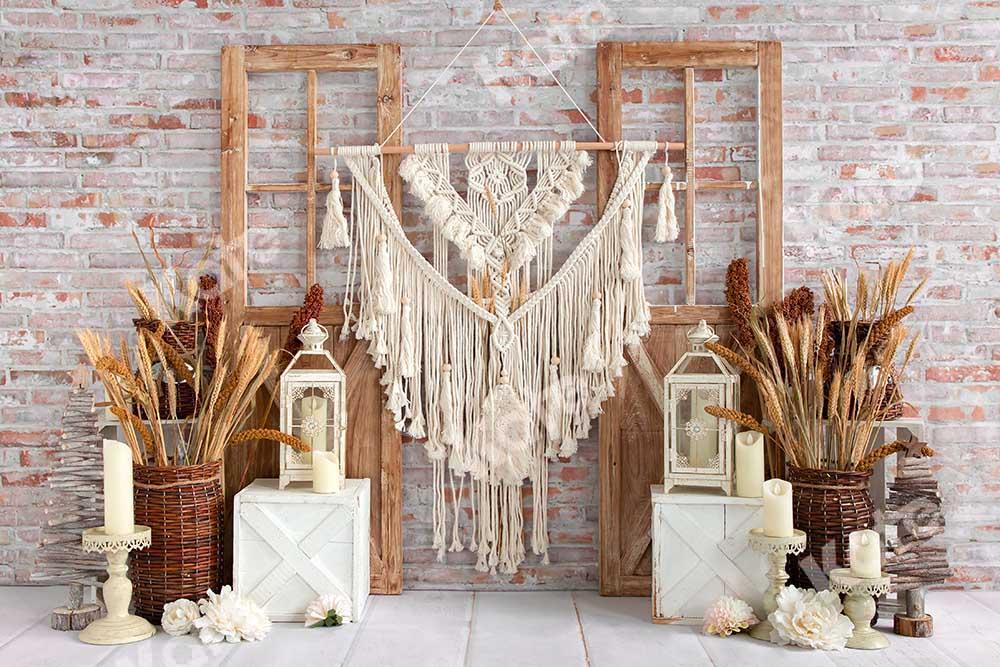 Kate Boho Thanksgiving Herbst Retro Hintergrund von Emetselch - Kate Backdrop.de