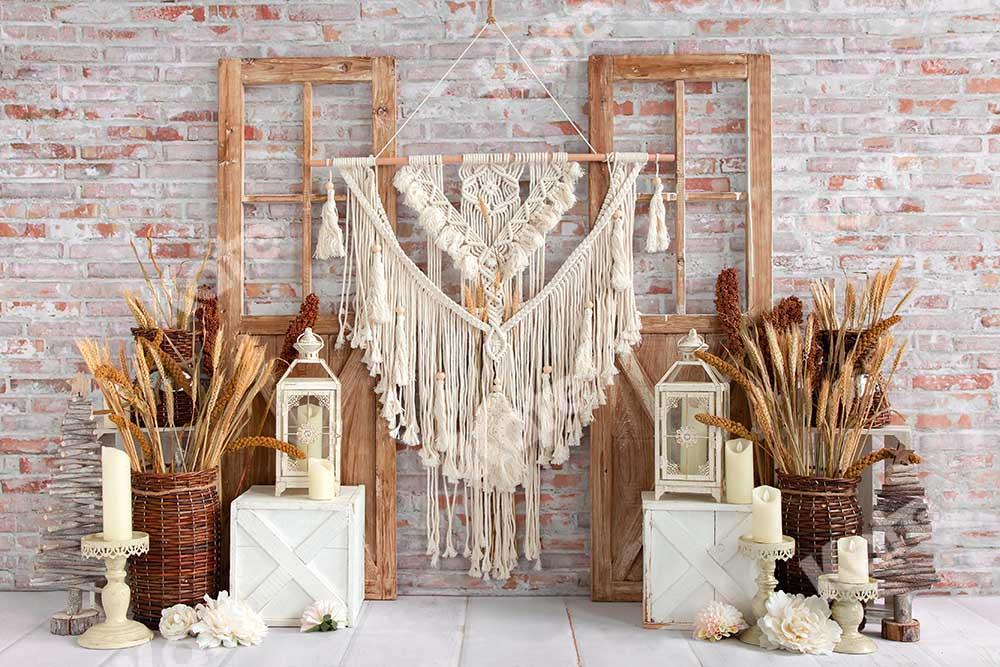 Kate Boho Thanksgiving Herbst Retro Hintergrund von Emetselch - Kate Backdrop.de