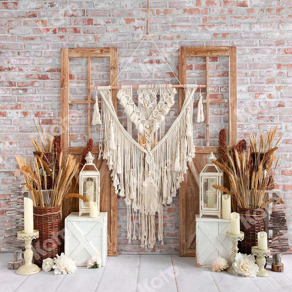 Kate Boho Thanksgiving Herbst Retro Hintergrund von Emetselch - Kate Backdrop.de