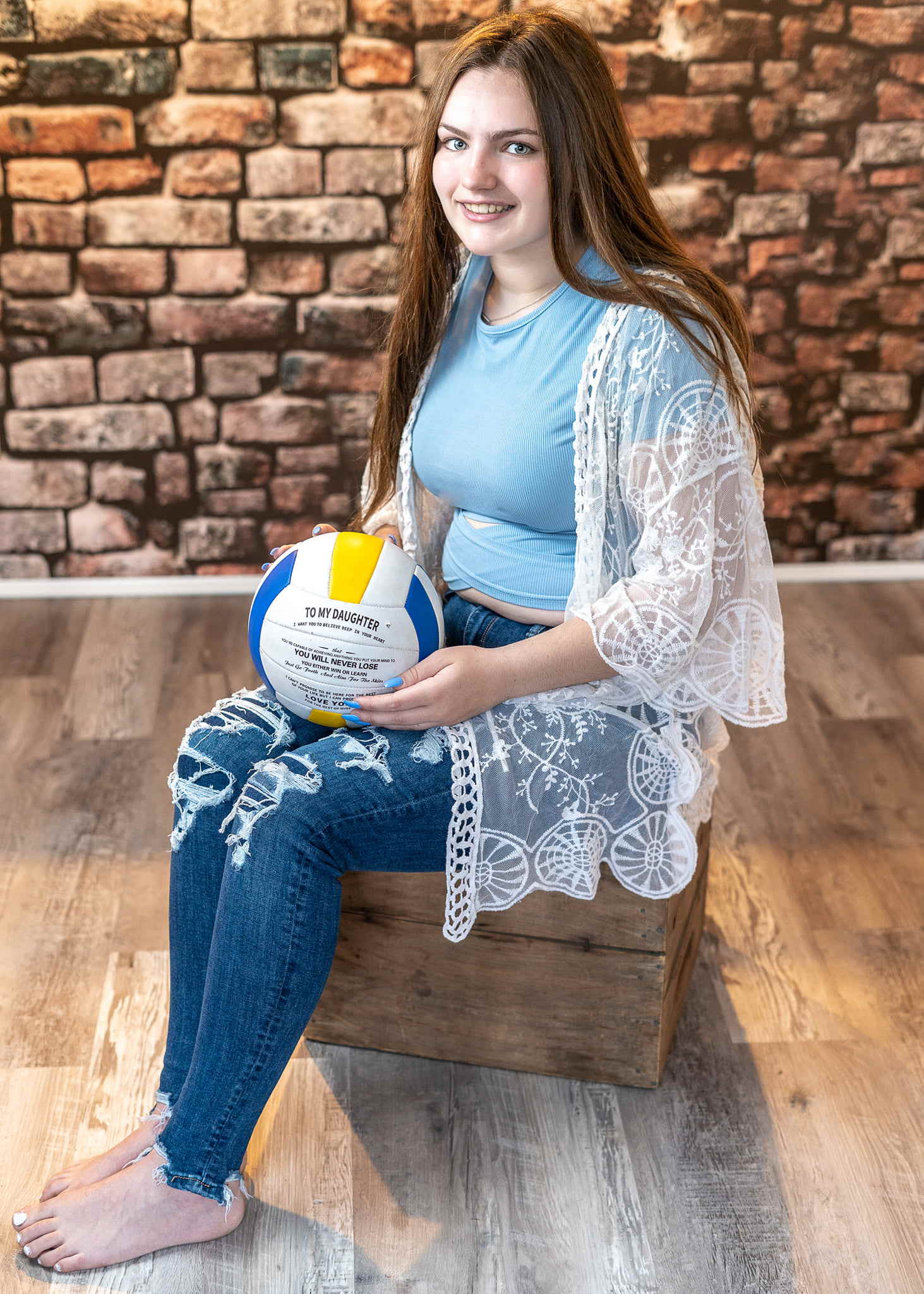 Kate Backsteinhintergrund Retro-Stil - Kate Backdrop.de