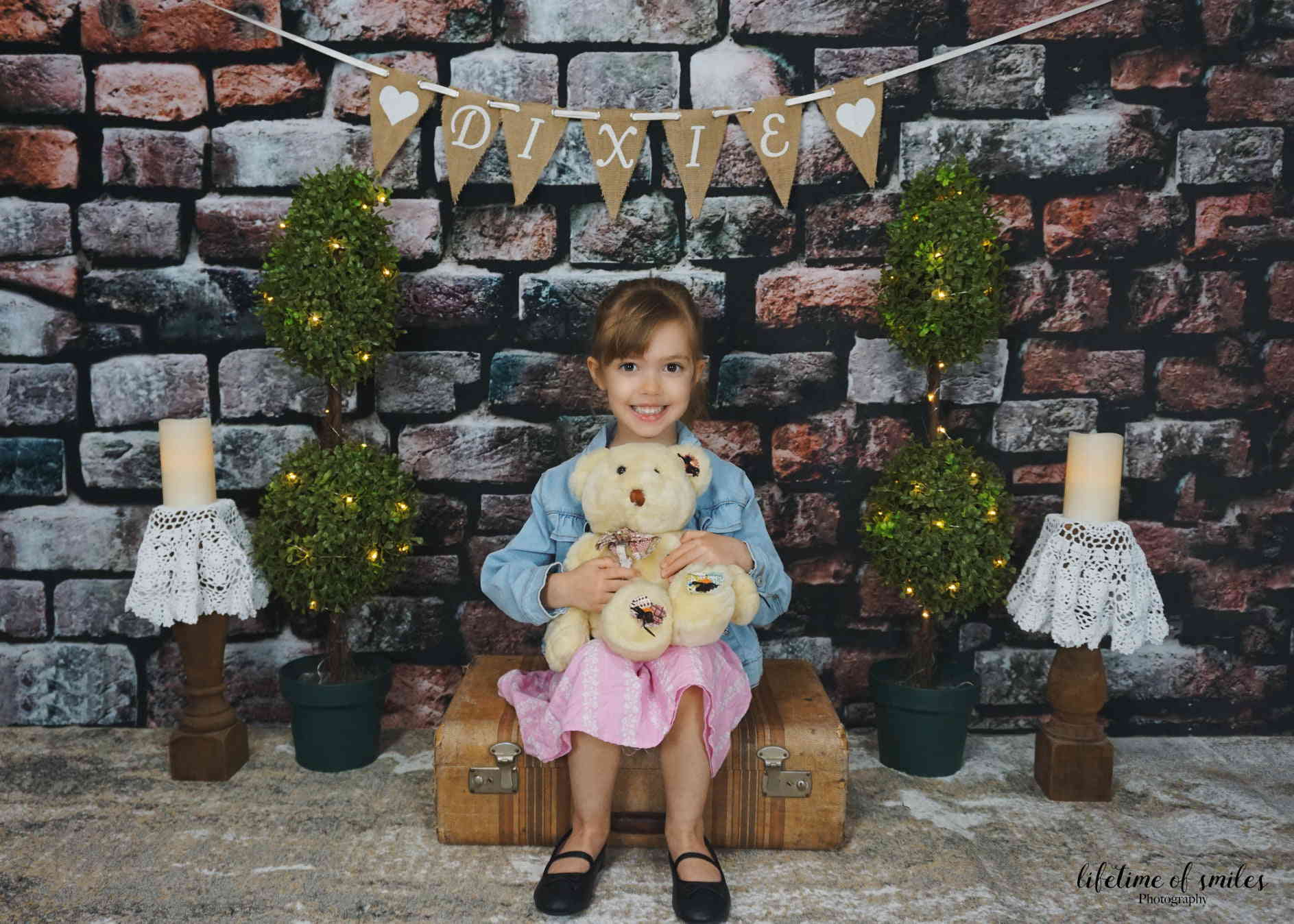 Kate Backsteinhintergrund Retro-Stil - Kate Backdrop.de