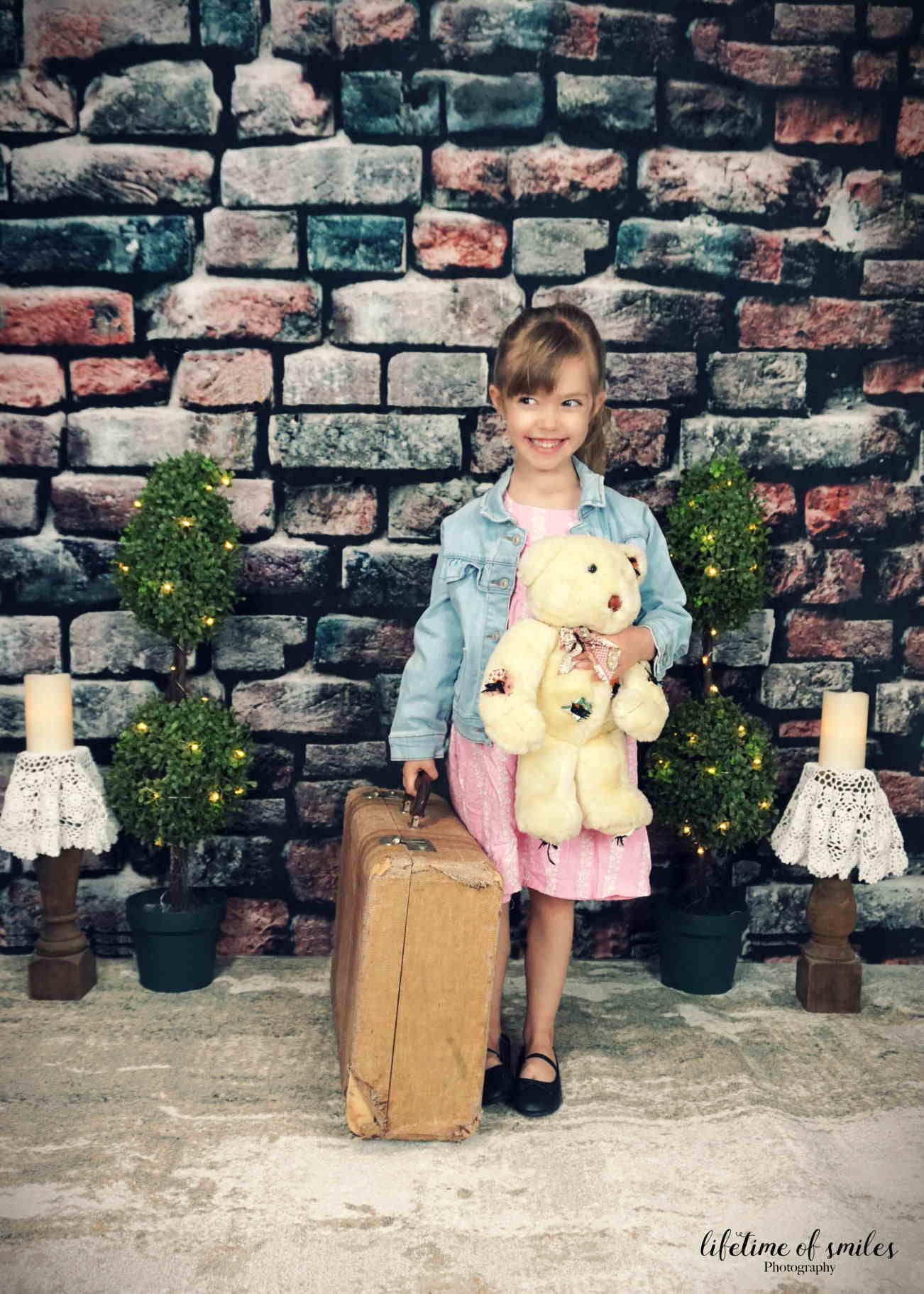 Kate Backsteinhintergrund Retro-Stil - Kate Backdrop.de