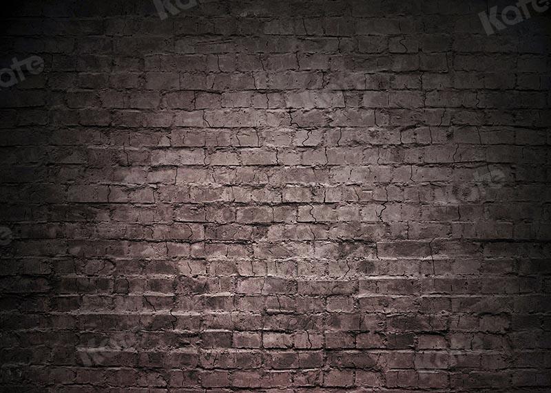 Kate Dunkelgrauer Backsteinhintergrund von Kate - Kate Backdrop.de