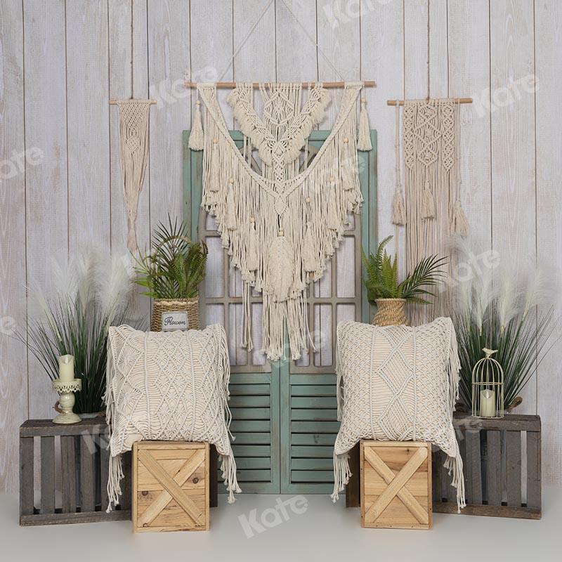 Kate Boho Sommer Holz Hintergrund von Emetselch - Kate Backdrop.de