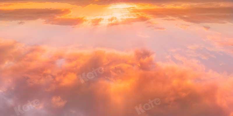 Kate Dämmerung orange Himmel Sommer Hintergrund von Kate - Kate Backdrop.de