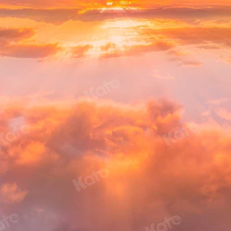 Kate Dämmerung orange Himmel Sommer Hintergrund von Kate - Kate Backdrop.de