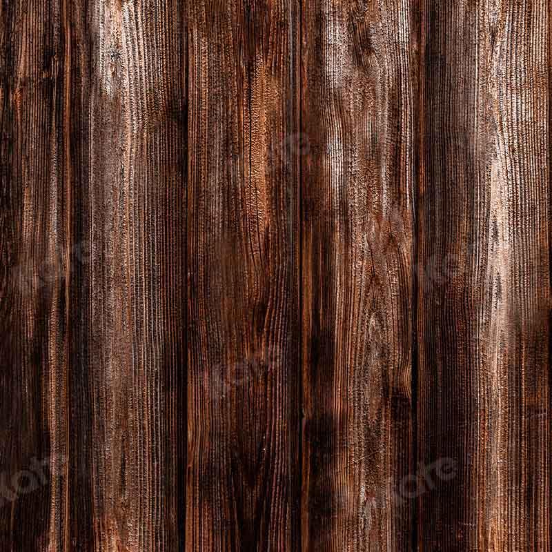 Kate Retro braun Holz Wand Hintergrund von Kate